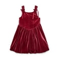 thumbnail image 1 of Weekend Academy Girls Sleeveless Velour Corset Dress, Sizes 4-18, 1 of 4