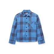 Weekend Academy Boys Flannel Long Sleeve Shirt, Sizes 4-18