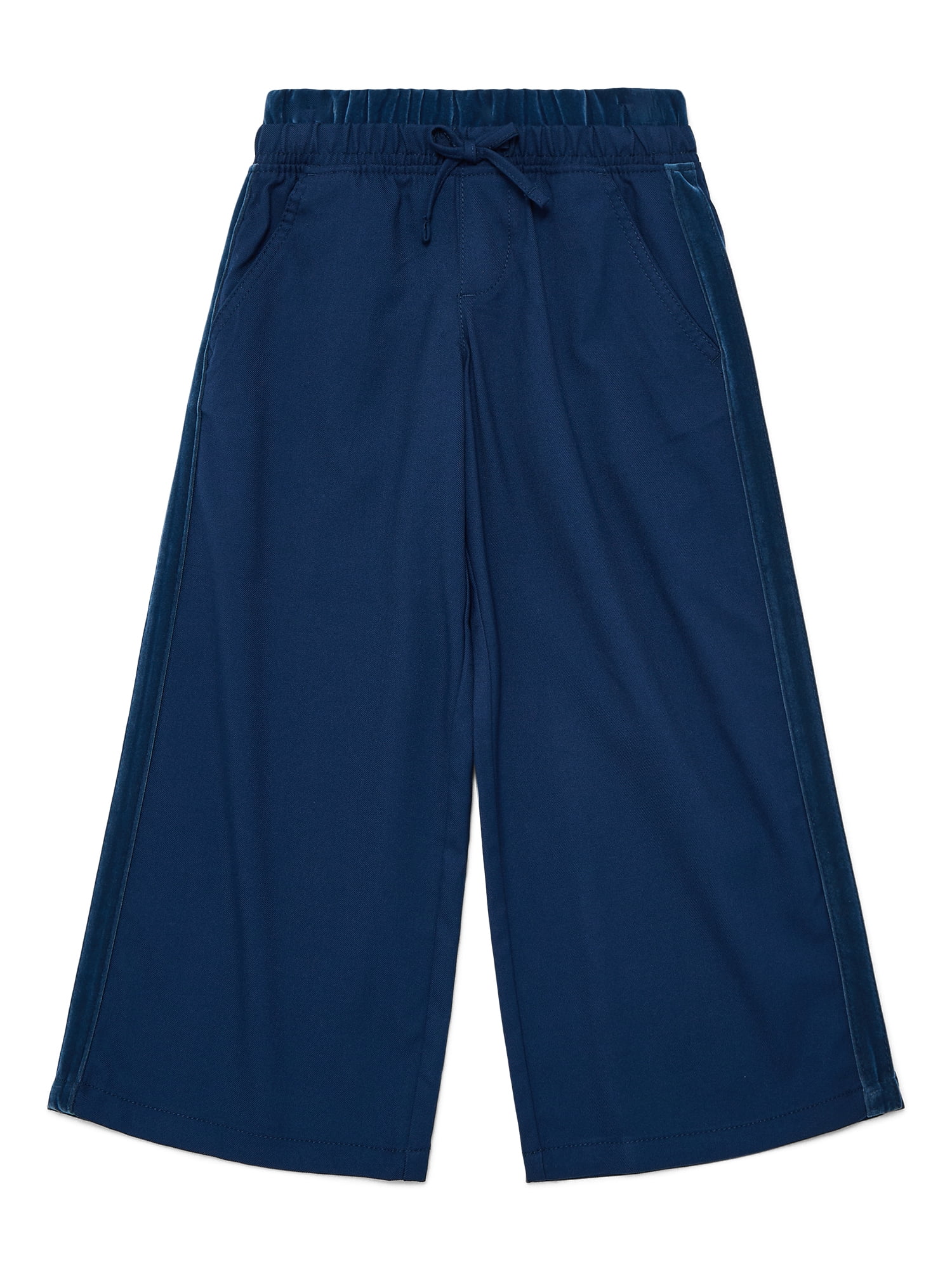 Weekend Academy Girls Wide Leg Pull-on Pants, Sizes 4-18