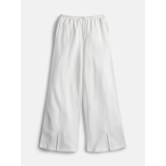 Weekend Academy Girls Fleece Wide Leg Pants, Sizes 4-18