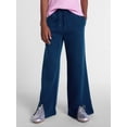 thumbnail image 1 of Weekend Academy Girls Fleece Wide Leg Pants, Sizes 4-18, 1 of 4