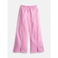 thumbnail image 1 of Weekend Academy Girls Fleece Wide Leg Pants, Sizes 4-18, 1 of 3