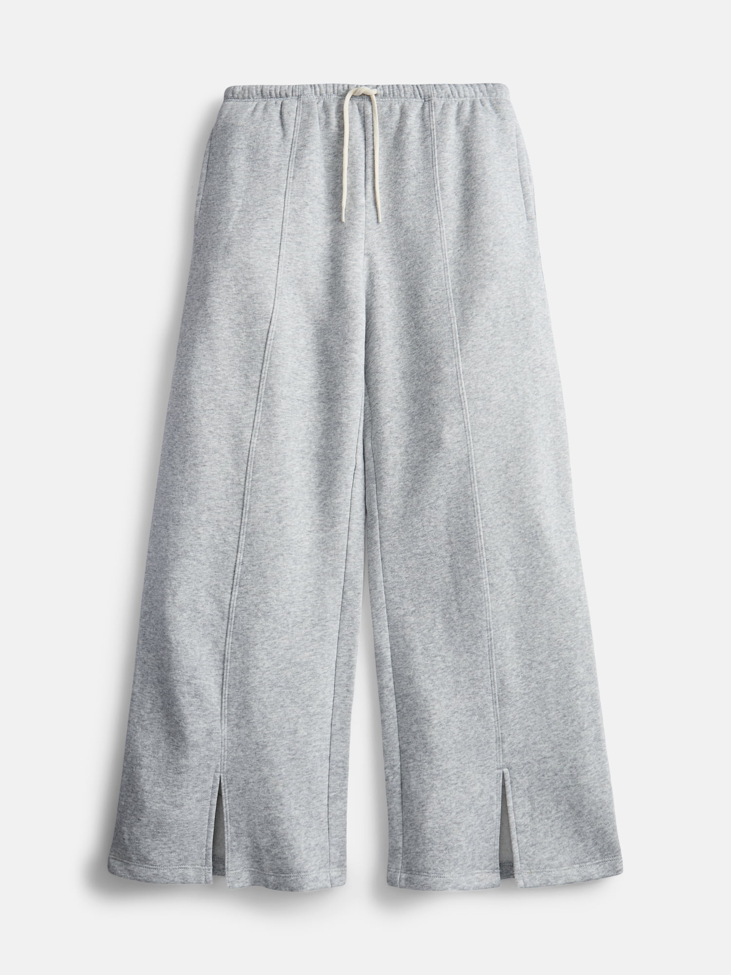 Weekend Academy Girls Fleece Wide Leg Pants, Sizes 4-18