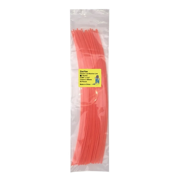 WA0050 Replacement Line 60-Pack 13.8" String Trimmer Line, Flex-A-Line, Compatible with Worx WG430 Electric Leaf Mulcher