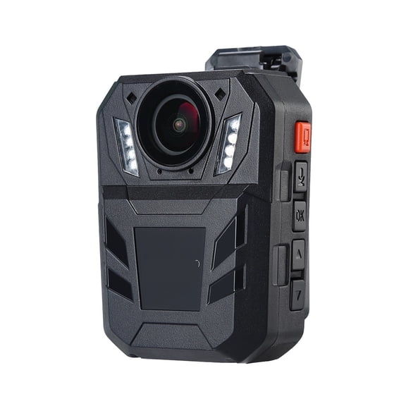 WA7-D A7 32MP HD 1296P Wearable Body Camera Security Video Recorder 4000mAh Battery With Remote Control ,Ultra HD