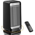 thumbnail image 1 of WAA 1500W Oscillating Space Heater Fast Heating,5 Modes,Remote & 24H Timer (Home/Office/Bedroom), 1 of 7