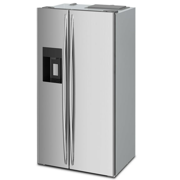 WAA 20 Cu.ft. Large Refrigerator, 2 French Door Stainless Steel