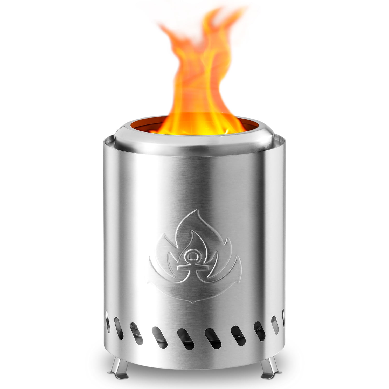 Portable Small Fire WAA Tabletop Fire Pit Smokeless Outdoor Mini Fire Compact & Portable ...