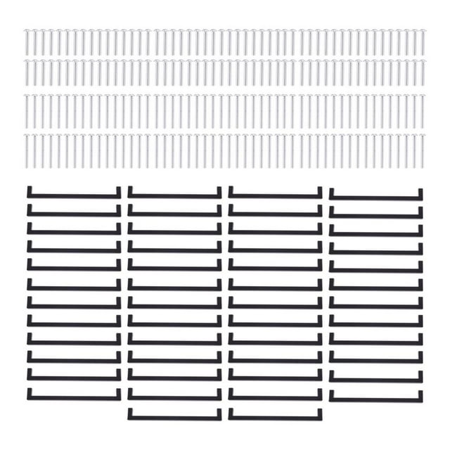 WAASOSCON Hardware Pulls Square Stainless Steel Drawer Pulls