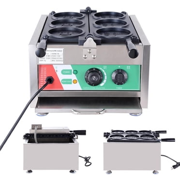 ROBUD Wood Toy Waffle Maker Pancake Pretend Play Kitchen Toy For Kids And Toddle