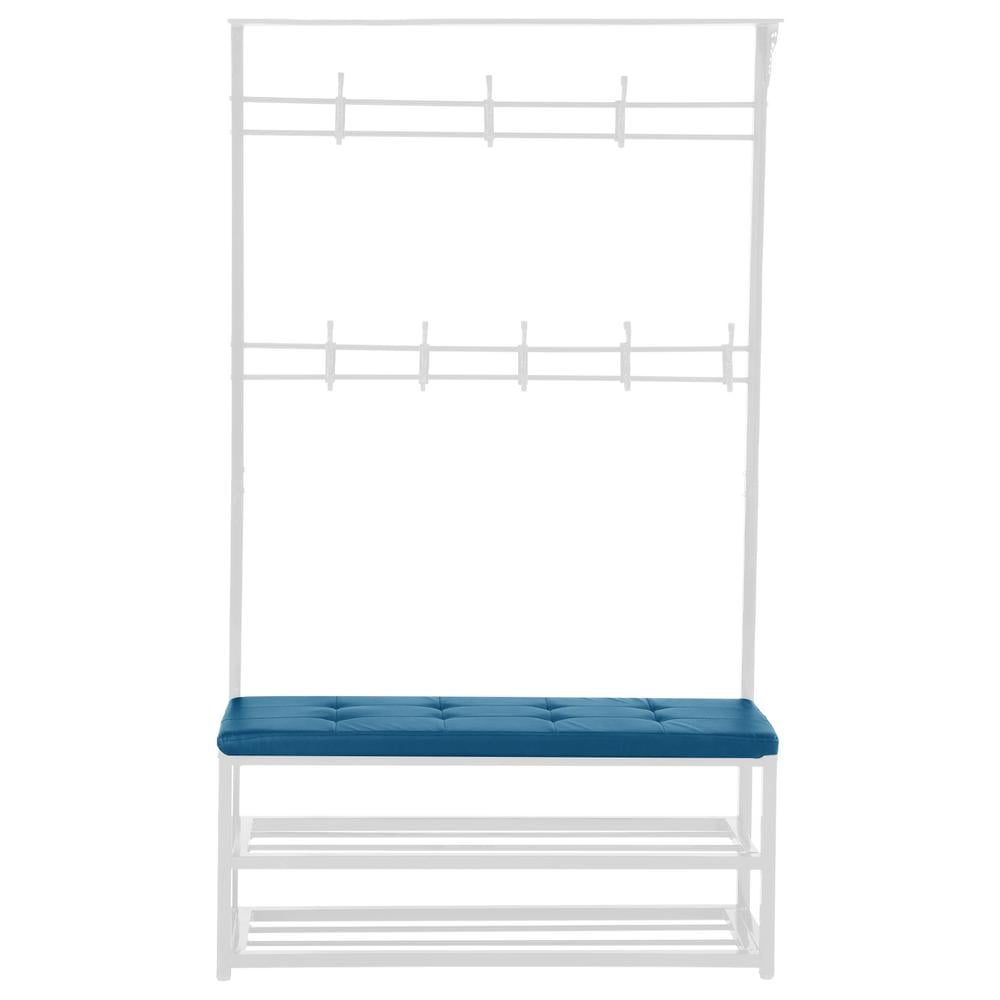 WAASOSCON Hall Tree with Shoe Storage Metal Entryway Hall Tree ...