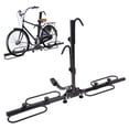 thumbnail image 1 of WAASOSCON Hitch Mounted Bike Rack for 2 Bikes E-Bike Hitch Mounted 2 Bikes Carrier Foldable Bike Rack 2-Bike Carrier for Standard Fat Tire Ebike Smart Tilting Car SUV Truck-Weight Capacity designer, 1 of 9
