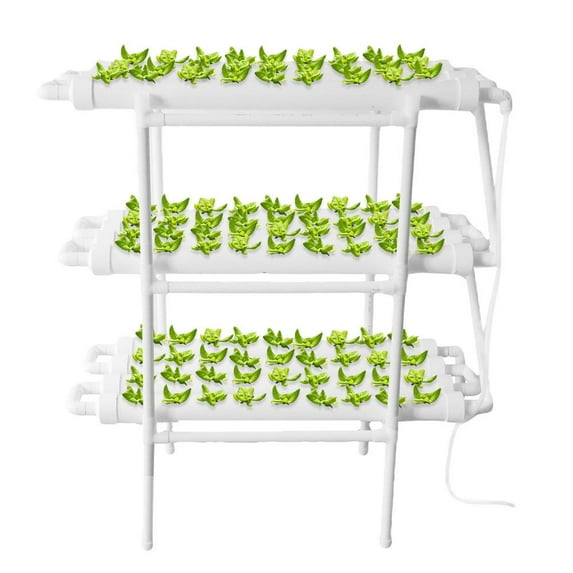 WAASOSCON Hydroponic Plant Rack Indoor Planting Kit With Water Pump Soilless Cultivation Grow Box Garden Cabinet Box Indoor Planting Kit For Fruits Vegetables active