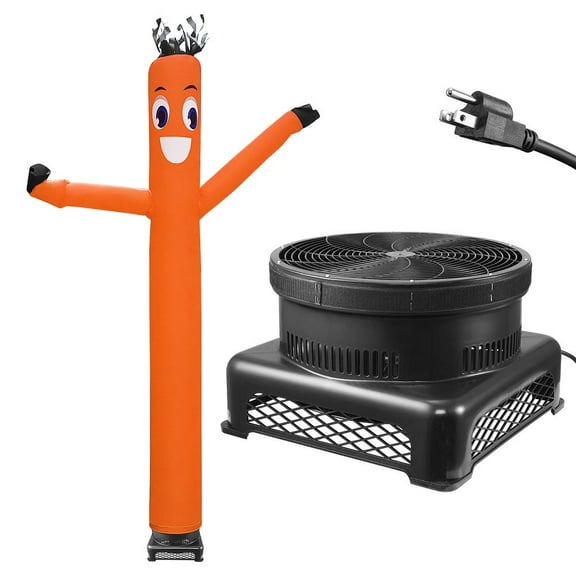 WAASOSCON Inflatable Dancing Man with Blower 20FT Tube Guy Dancing Blow up Wacky Waving Inflatable Tube Guy Inflatable Tube Man with Blower for Birthday Christmas Easter favorable