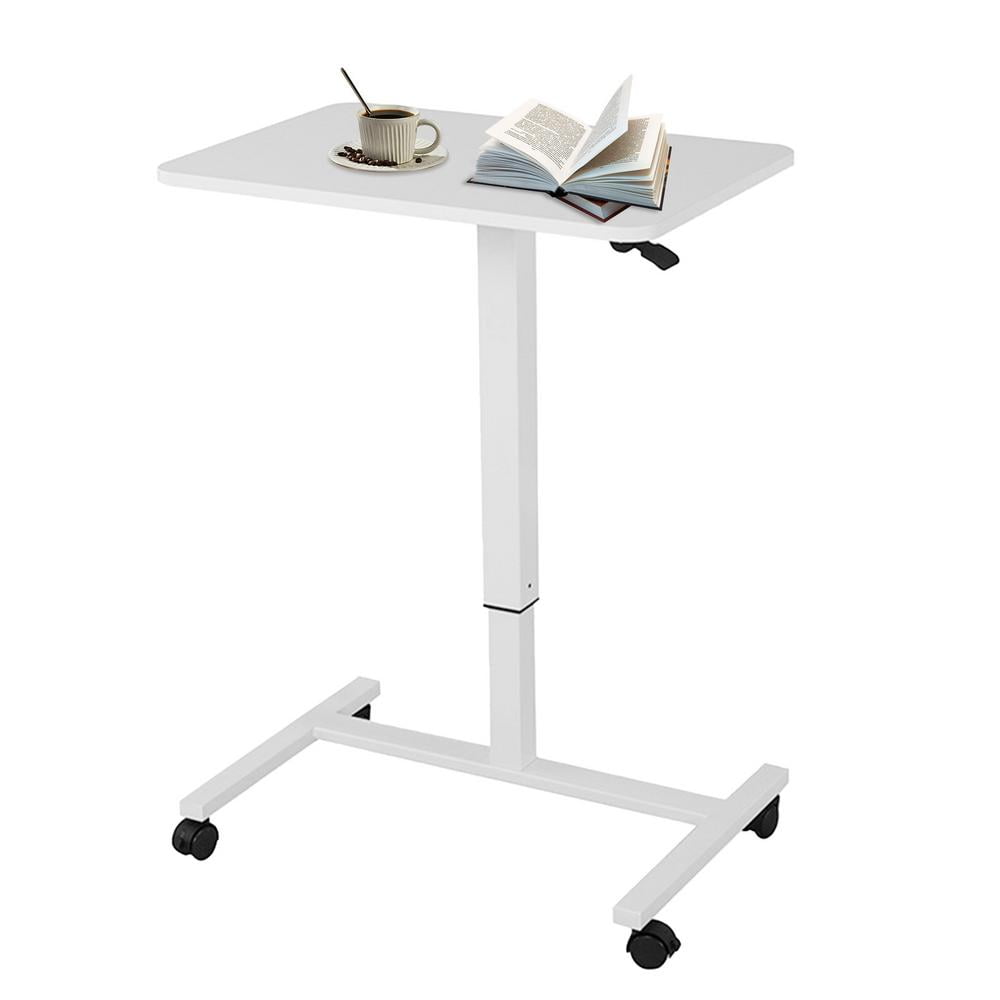 WAASOSCON Mobile Standing Desk | Rolling Laptop Desk | Portable Stand ...