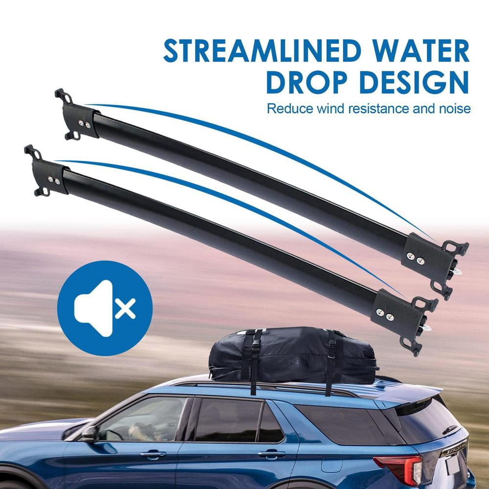 WAASOSCON Roof Rack for Car Roof Rail Rack Luggage Carrier Car Luggage ...