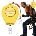 thumbnail image 2 of 23FT 330LBS Self-Retracting Lifeline Lanyard With Fall Arrest Hook – TFCFL 2 of 6