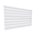 thumbnail image 1 of WAASOSCON Slat Board Garage Slatwall 4Ft X 1Ft Slat Wall Panels Wall Mounted Home Organizer Storage System Tool Organization Peg Board Garage Storage Organization elegantly, 1 of 8