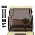 thumbnail image 1 of WAASOSCON Windshield For Golf Cart Impact Resistant Windshields Anti-UV Golf Cart Curtains Front Folding Replacement Portable & Shatterproof For Golf Carts sincere, 1 of 7