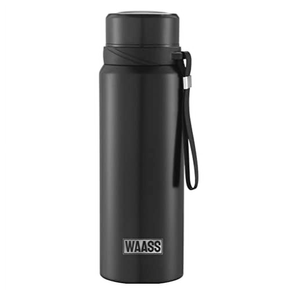 WAASS Insulated Water Bottle Hot and Cold Travel Flask with leakproof