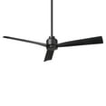 thumbnail image 1 of WAC Clean 52" Matte Black Smart Ceiling Fan with Remote Control, 1 of 9