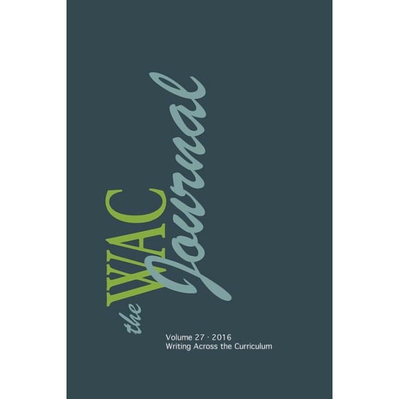 WAC Journal 27 (Fall 2016), (Paperback)