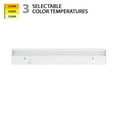 thumbnail image 1 of BA-AC18-CS-WT-WAC Limited-Light Bar - 21.26 Inch 10W 1 LED Bar Light with 3-CCT Selectable and Rocker Switch, 1 of 2