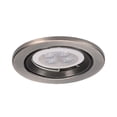 thumbnail image 1 of WAC Lighting 2.5" 1-Light Aluminum Downlight Trim w/ 8W MR16 LED in Nickel, 1 of 2