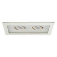 thumbnail image 1 of WAC Lighting 2-Light LED Low Voltage Multiple Aluminum Trim in White, 1 of 3