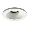 thumbnail image 1 of WAC Lighting 4" 1-Light Round Adjustable Aluminum Step Baffle in White, 1 of 2