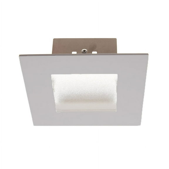 WAC Lighting 4 Inch Square Shower Trim HR-LED471-CH 6 LEDs Chrome Recessed Lighting