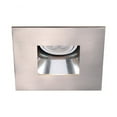 thumbnail image 1 of WAC Lighting 4" LED Square Adjustable Open Aluminum Reflector Trim in Nickel, 1 of 2