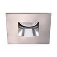 thumbnail image 1 of WAC Lighting 4" Square Adjustable Open Aluminum Reflector Trim in Nickel, 1 of 2