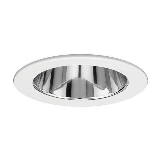 WAC Lighting 4 inch Line Voltage Trim Specular Clear Reflector / White Trim Lighting Fixture
