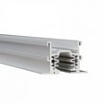 thumbnail image 1 of WAC Lighting 4ft W Track W2 277V Two Circuit Recessed Track Flangeless White, 1 of 1