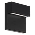 thumbnail image 1 of WAC Lighting Balance 6" LED 4000K Aluminum Indoor/Outdoor Wall Light in Black, 1 of 8