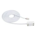 thumbnail image 1 of WAC Lighting Basics & Gemini 240" Aluminum Power Extension Cable in White, 1 of 2