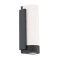 thumbnail image 1 of WAC Lighting Blake 5" LED 2700K Modern Metal Steel Wall Sconce in Black, 1 of 5