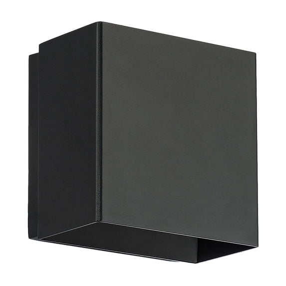 WAC Lighting Boxi 1-Light LED 3-CCT 2700K Aluminum Wall Sconce in Brushed Nickel