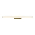 thumbnail image 1 of WAC Lighting Brink 36" 1-Light LED 3000K Aluminum Bathroom Vanity Light in Gray, 1 of 3