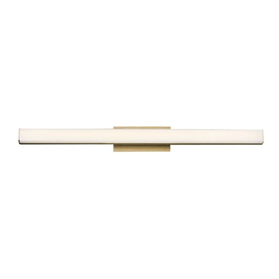 WAC Lighting Brink 36" 1-Light LED 3000K Aluminum Bathroom Vanity Light in Gray