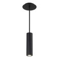 thumbnail image 1 of WAC Lighting Caliber 10" LED 3000K Contemporary Aluminum Pendant in Black, 1 of 3