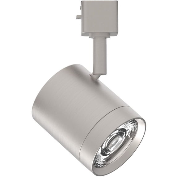 WAC Lighting Charge 1-Light 16W LED Aluminum Track Head for J Track in Nickel