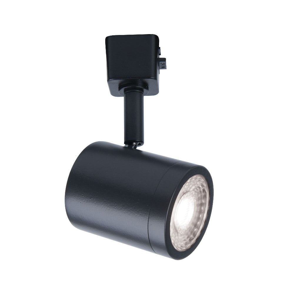 Charge 11W Black Aluminum LED Track Head with Frosted Lens
