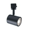 thumbnail image 1 of WAC Lighting Charge 1-Light LED 3000K Aluminum Track Head for L Track in Black, 1 of 2