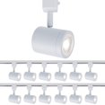 thumbnail image 1 of WAC Lighting Charge 10W LED Aluminum Track Head for H Track in White (Set of 12), 1 of 4