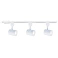 thumbnail image 1 of WAC Lighting Charge 3-Light Aluminum Track Kit w/ Floating Canopy Feed in White, 1 of 2