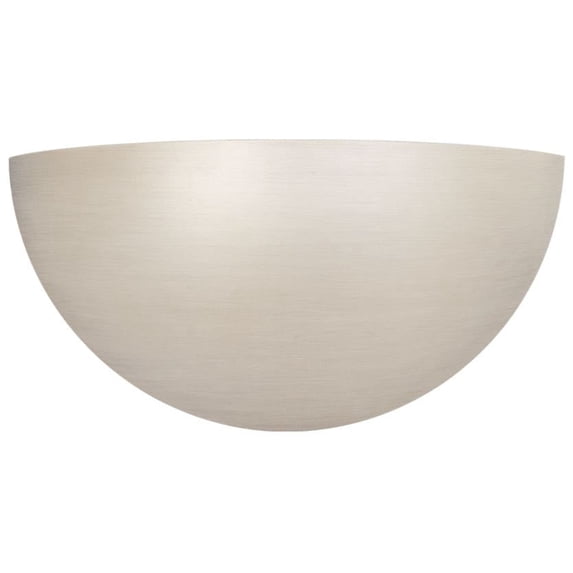 WAC Lighting Collette 10" 1-Light LED 3-CCT 3000K Aluminum Wall Sconce in Nickel