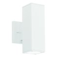 thumbnail image 1 of WAC Lighting Cubix 2-Light LED Aluminum Indoor or Outdoor Wall Light in White, 1 of 4
