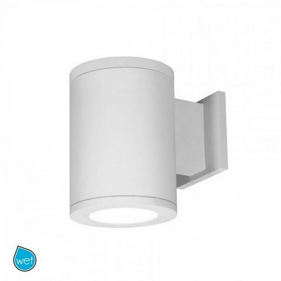 WAC Lighting DS-WS08-F27B-BZ Tube Architectural 8" 2 Light LED Wall Light with T